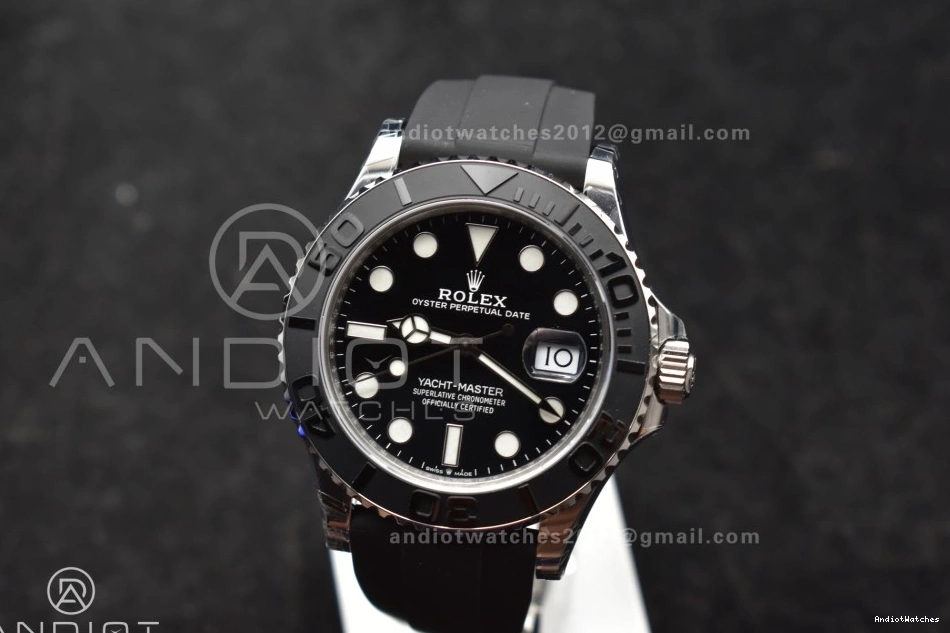 V3 1:1 226659 Weight) VS3235 flex 1213 WaterResistant Ceramic Bezel Yacht-Master Oyster Best Strap on (Gain VSF 42mm 3D Edition Black 1203